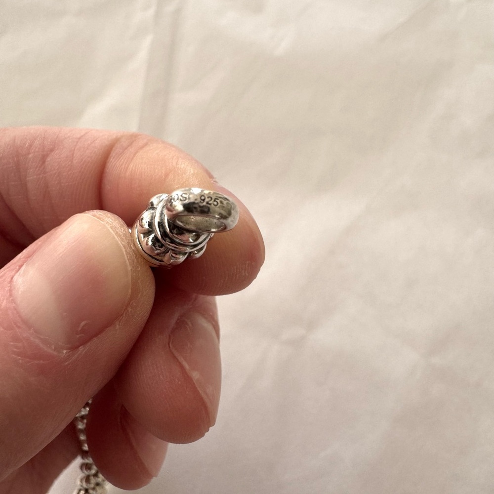 LAGOS Bold Signature Caviar Rope Sterling Silver Bracelet - Picture 4 of 7